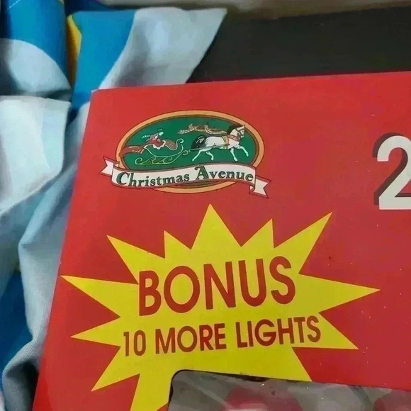 Vintage Christmas Avenue 20 Santa Claus Novelty String Light Set New Works - Picture 4 of 6